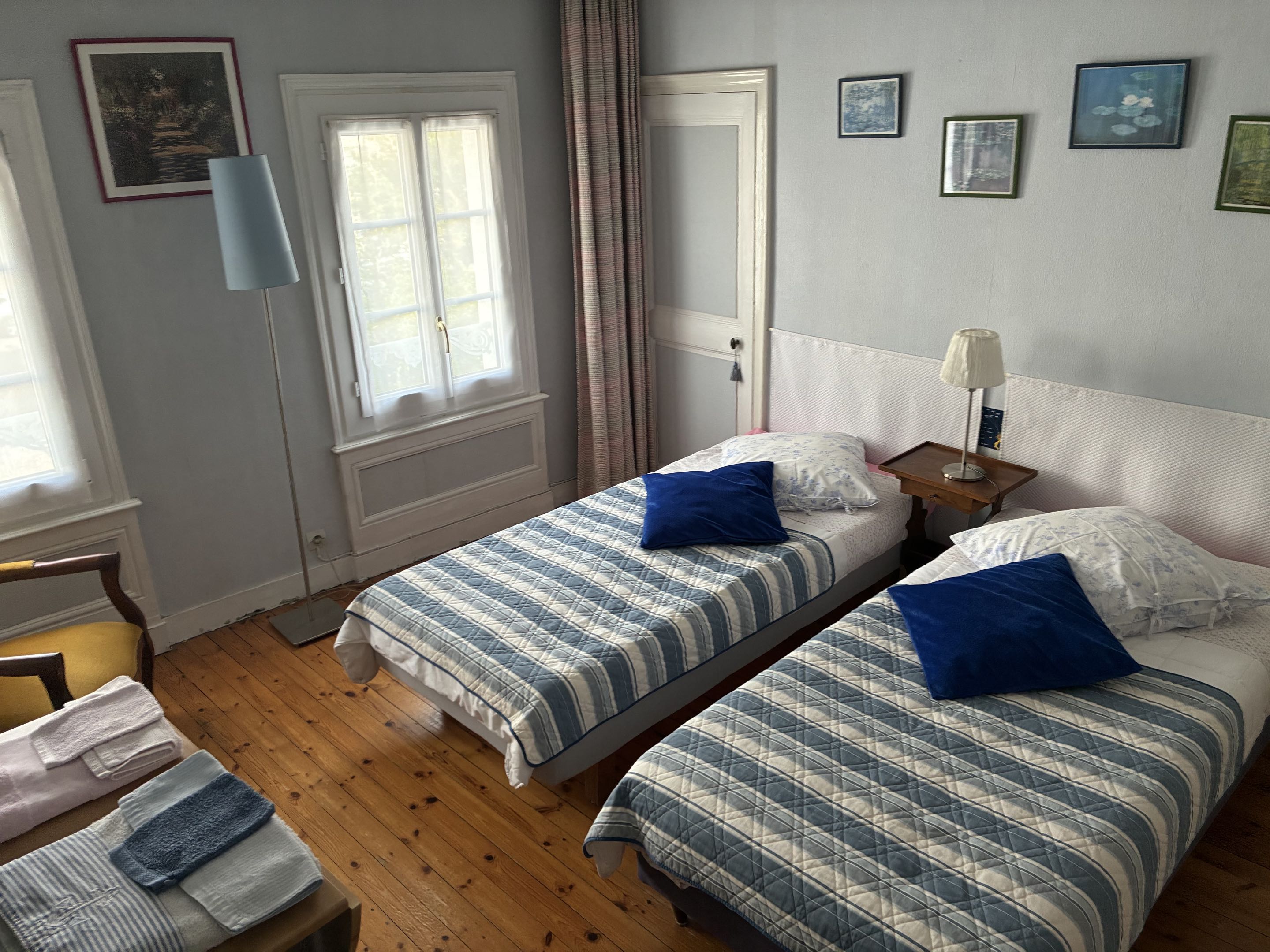 Chambre Myosotis vue 1